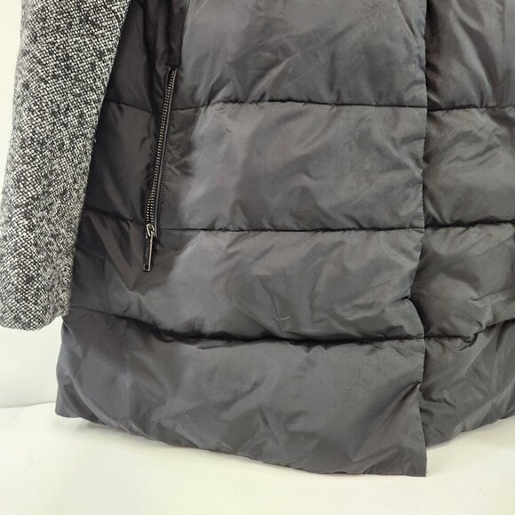 S. Oliver Snap / Button Puffer Jacket Quilted Black Ladies Size 10 - Picture 2 of 10